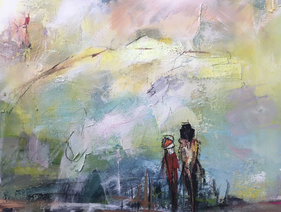 Heide Moor Aquarell