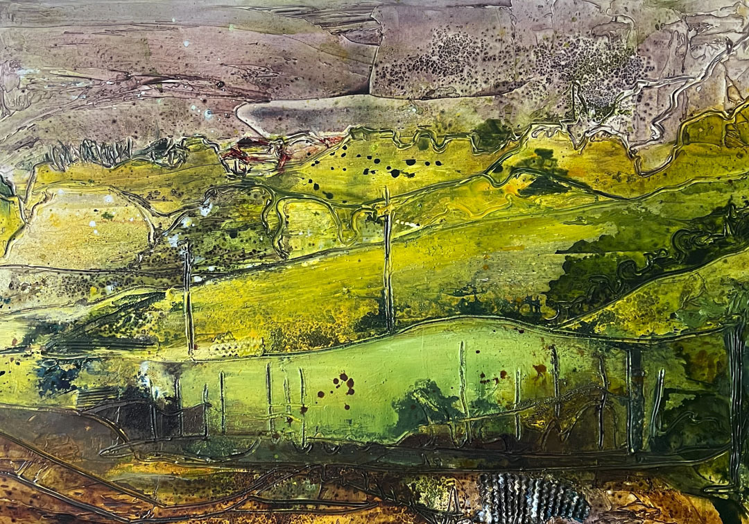 Landschaft Acryl